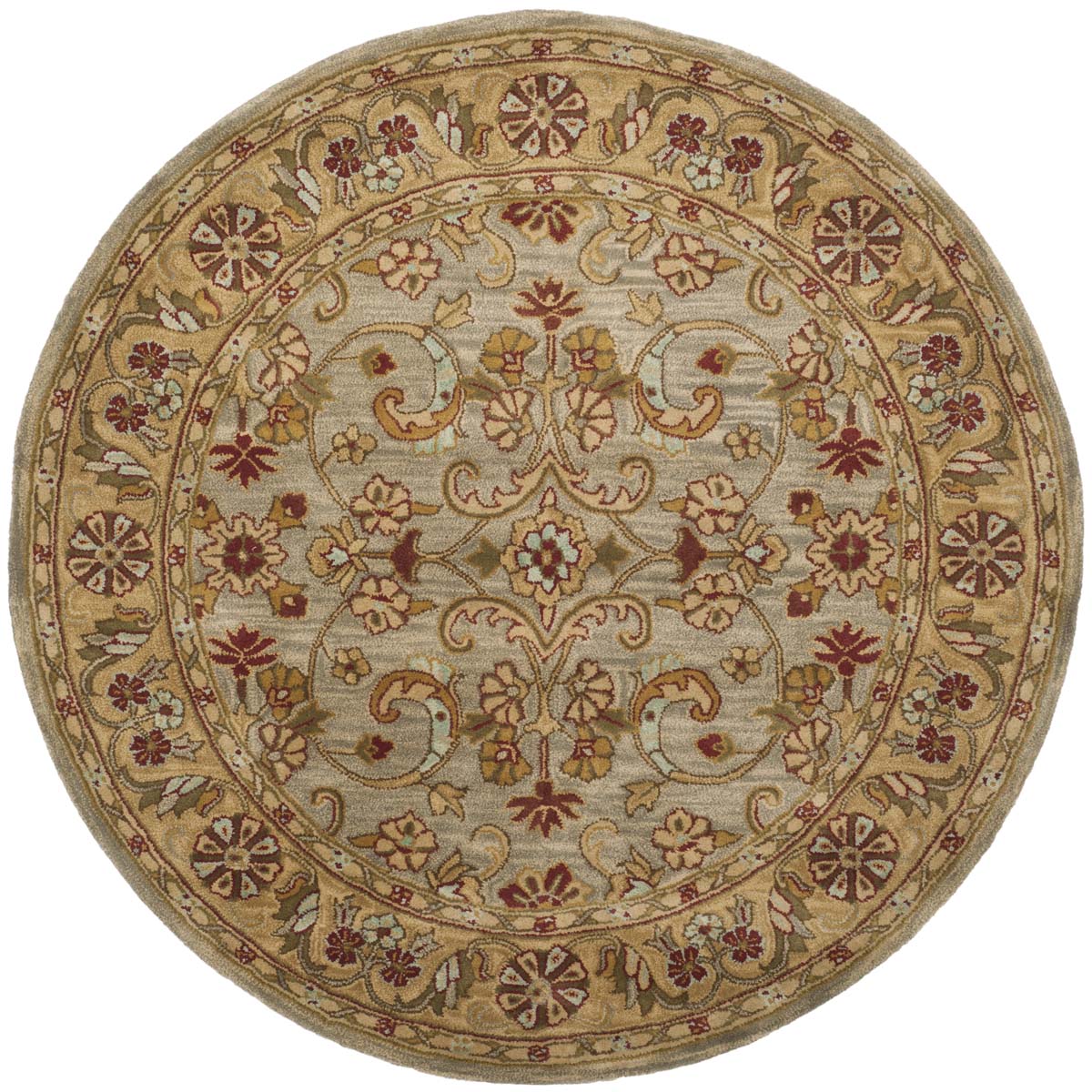 Safavieh Classic 324 Rug, CL324 - Light Green / Gold