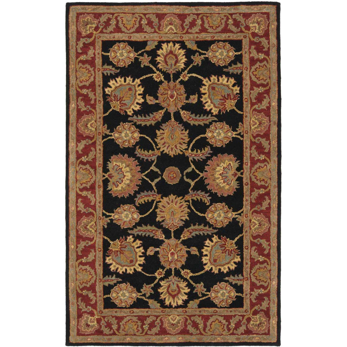 Safavieh Classic 359 Rug, CL359 - Navy / Red