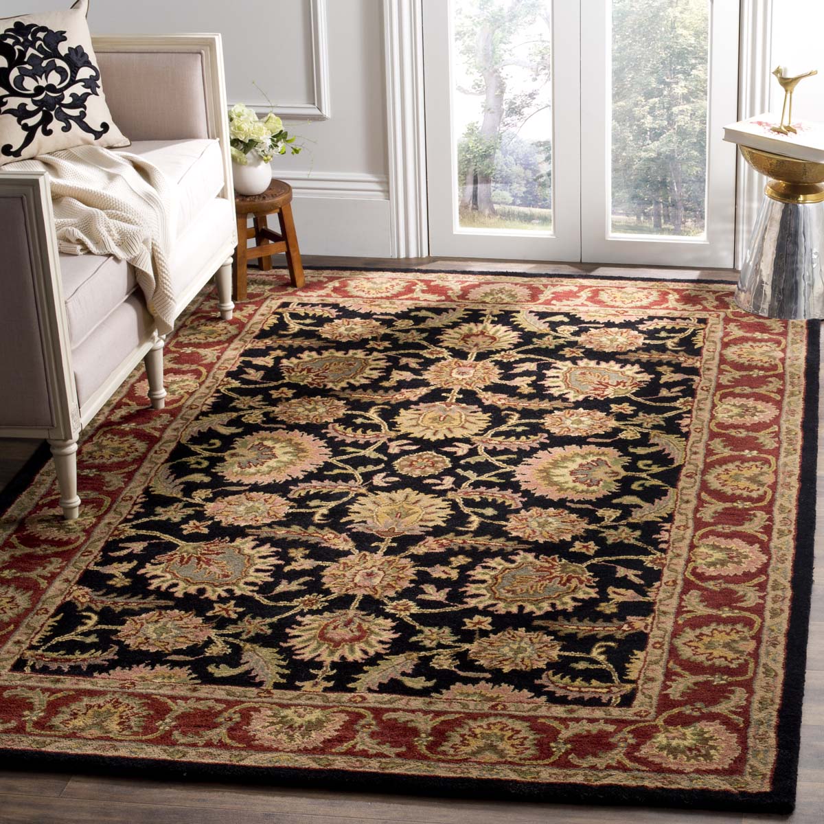 Safavieh Classic 359 Rug, CL359 - Navy / Red