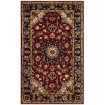 Safavieh Classic 62A Rug, CL362A - Burgundy / Navy