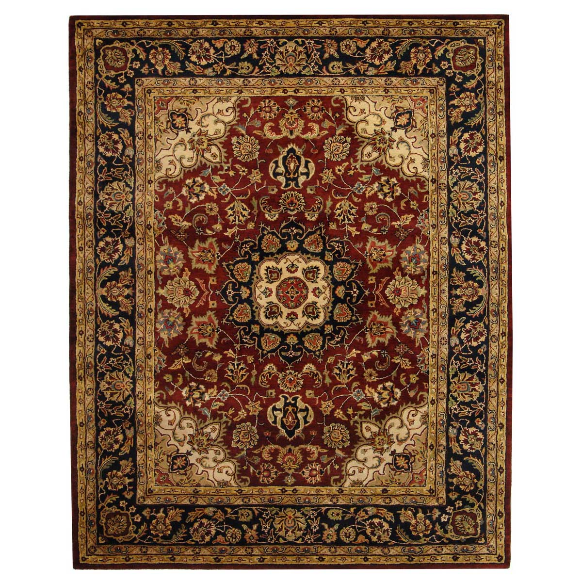 Safavieh Classic 62A Rug, CL362A - Burgundy / Navy