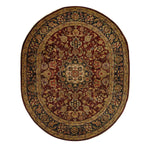 Safavieh Classic 62A Rug, CL362A - Burgundy / Navy