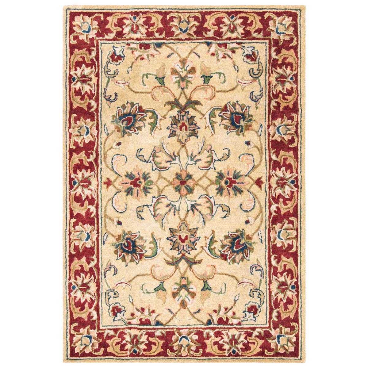 Safavieh Classic 98A Rug, CL398A - Gold / Red