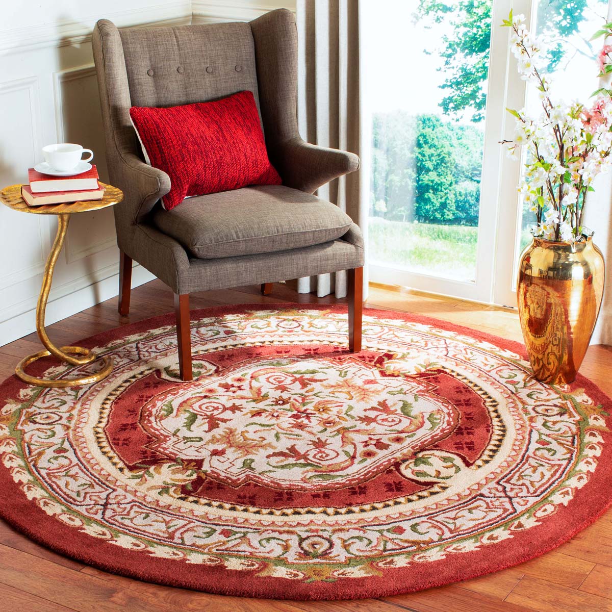 Safavieh Classic 755 Rug, CL755 - Burgundy