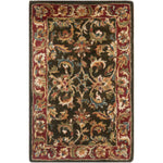 Safavieh Classic 758 Rug, CL758 - Dark Olive / Red