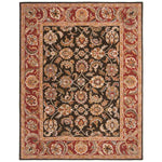 Safavieh Classic 758 Rug, CL758 - Dark Olive / Red