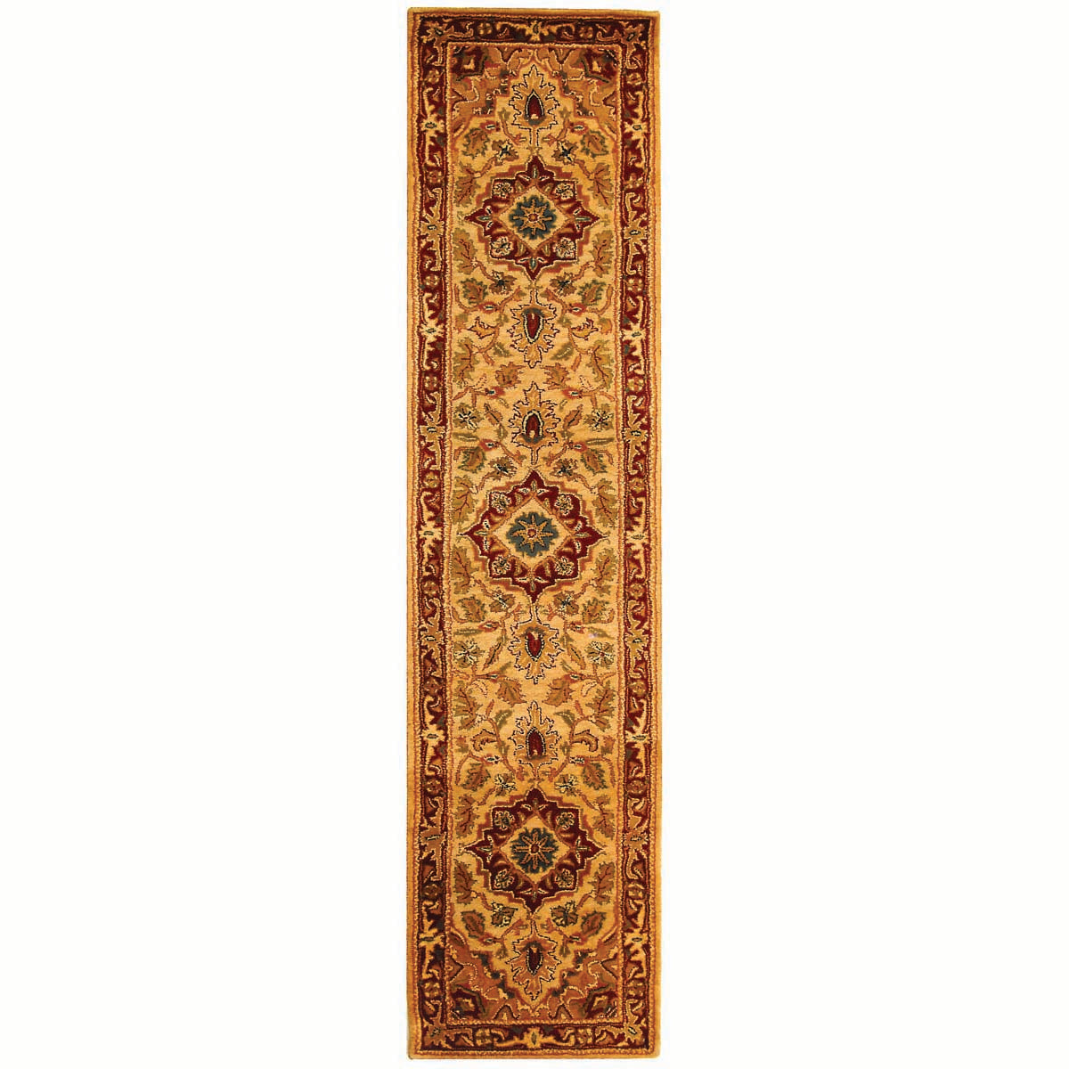 Safavieh Classic 763 Rug, CL763 - Light Gold / Red