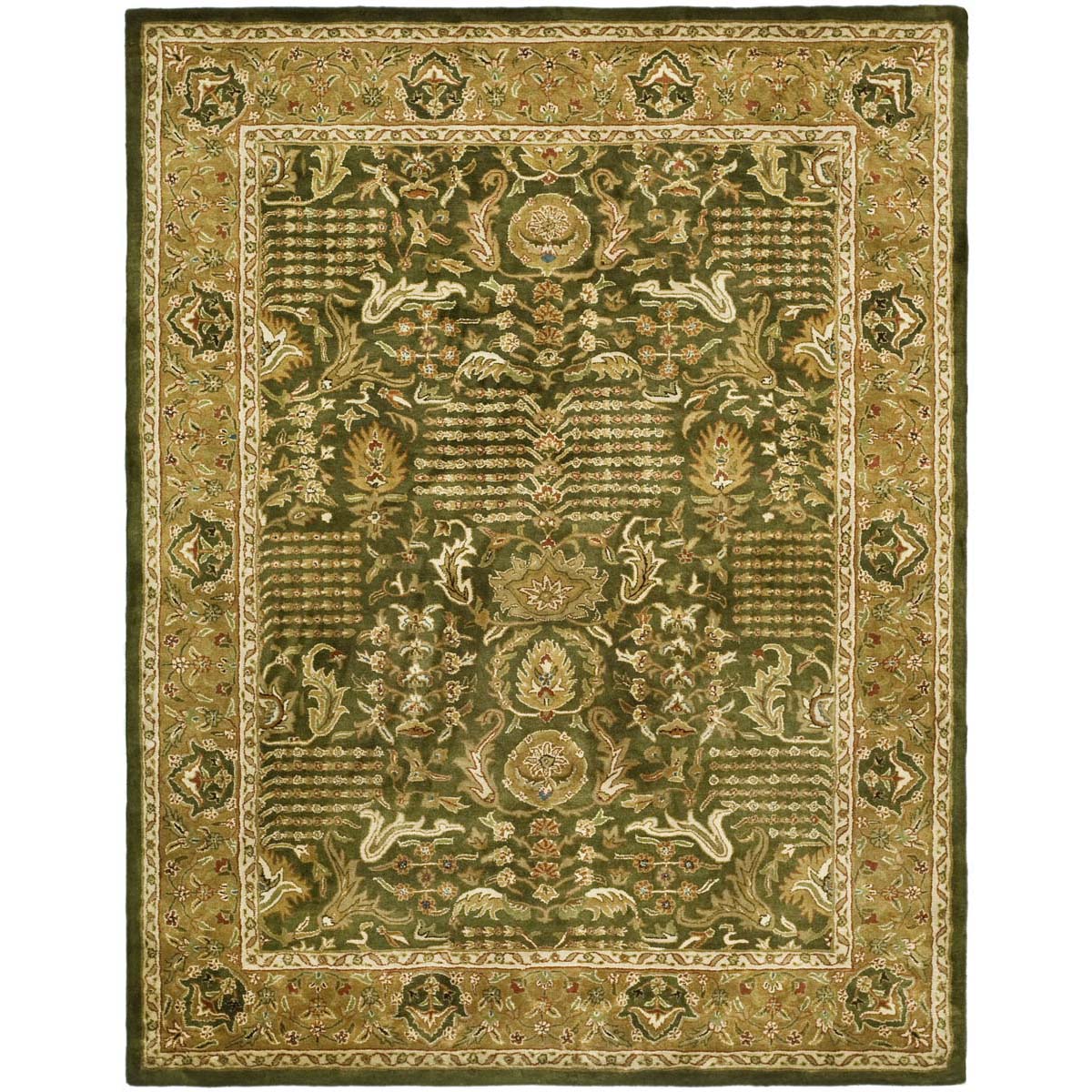 Safavieh Classic 764 Rug, CL764 - Light Green / Gold