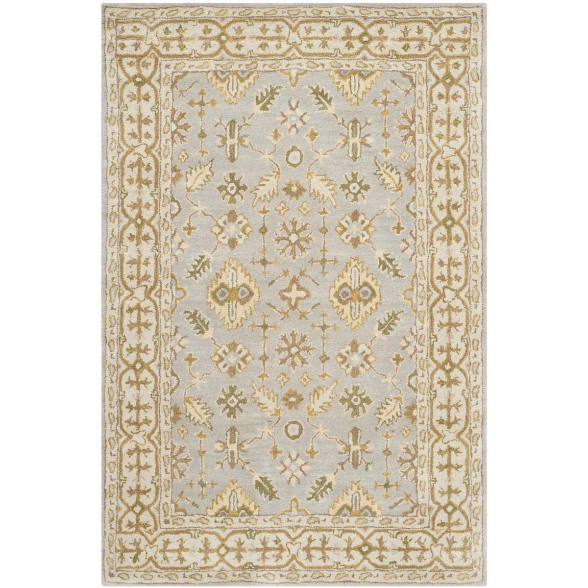 Safavieh Classic 33A Rug, CL933A - Light Blue / Ivory