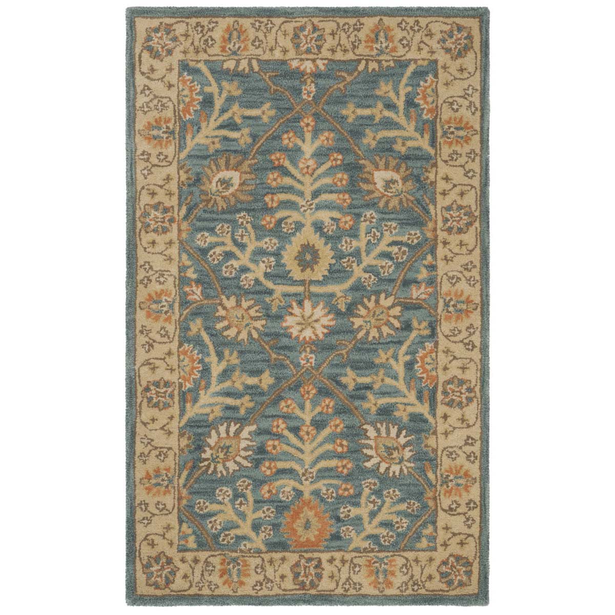 Safavieh Classic 36A Rug, CL936A - Blue / Light Gold