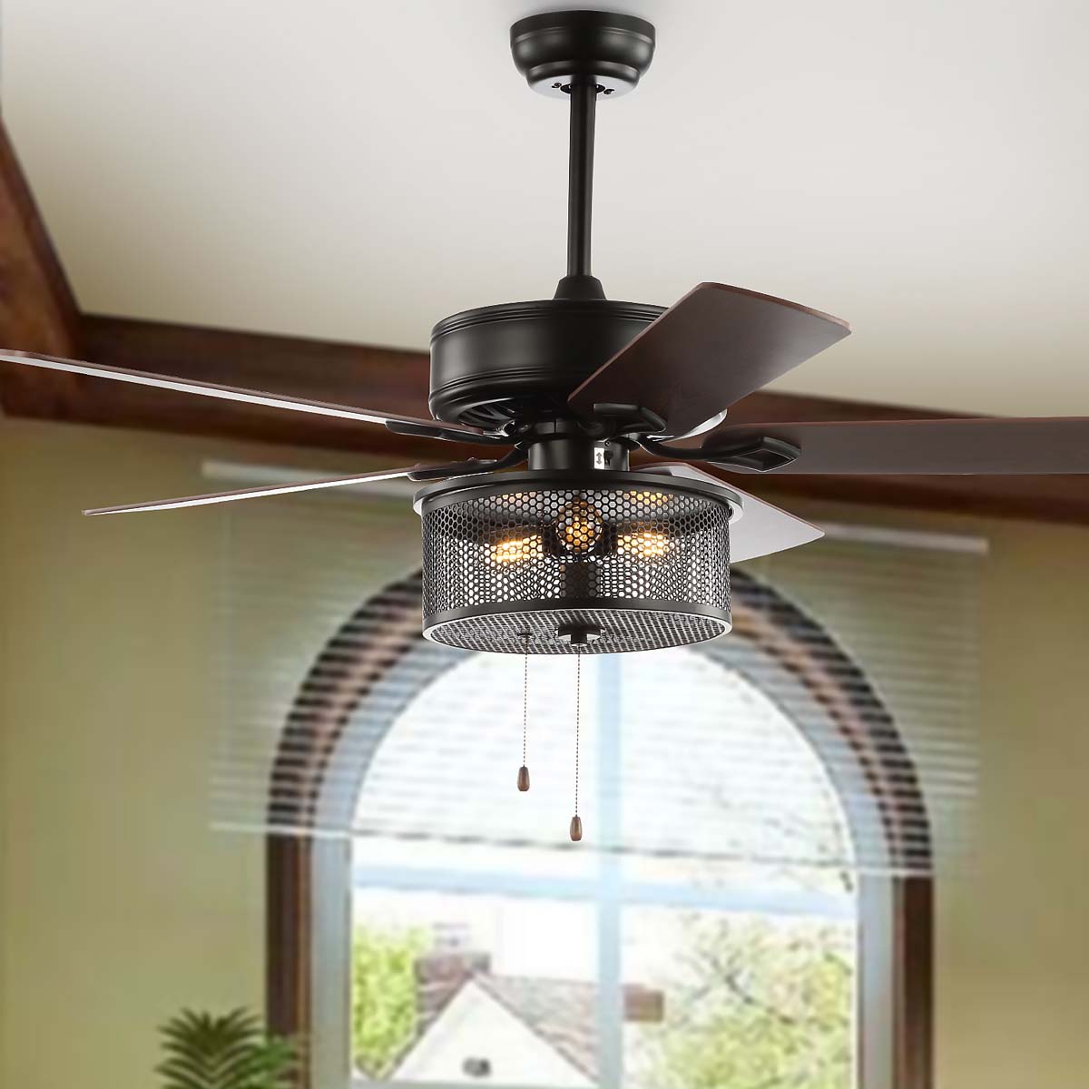 Safavieh Fredrik Ceiling Light Fan - Default Title