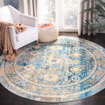 Safavieh Claremont 663 Rug, CLR663 - Blue / Gold