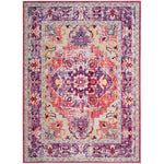 Safavieh Claremont 664 Rug, CLR664 - Purple / Coral