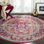 Safavieh Claremont 664 Rug, CLR664 - Purple / Coral