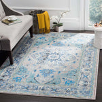 Safavieh Claremont 664 Rug, CLR664 - Blue / Light Grey