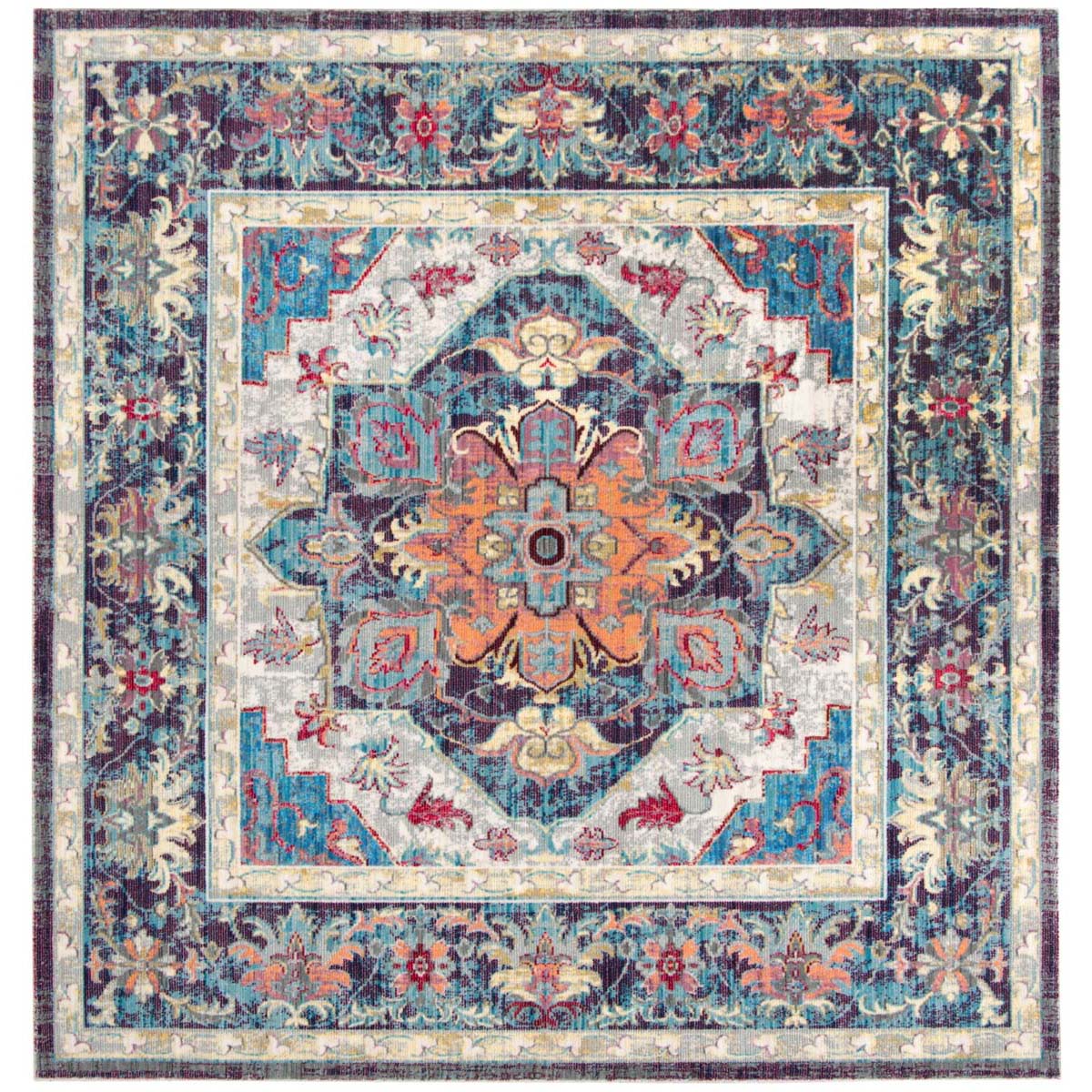 Safavieh Claremont 664 Rug, CLR664 - Blue / Purple