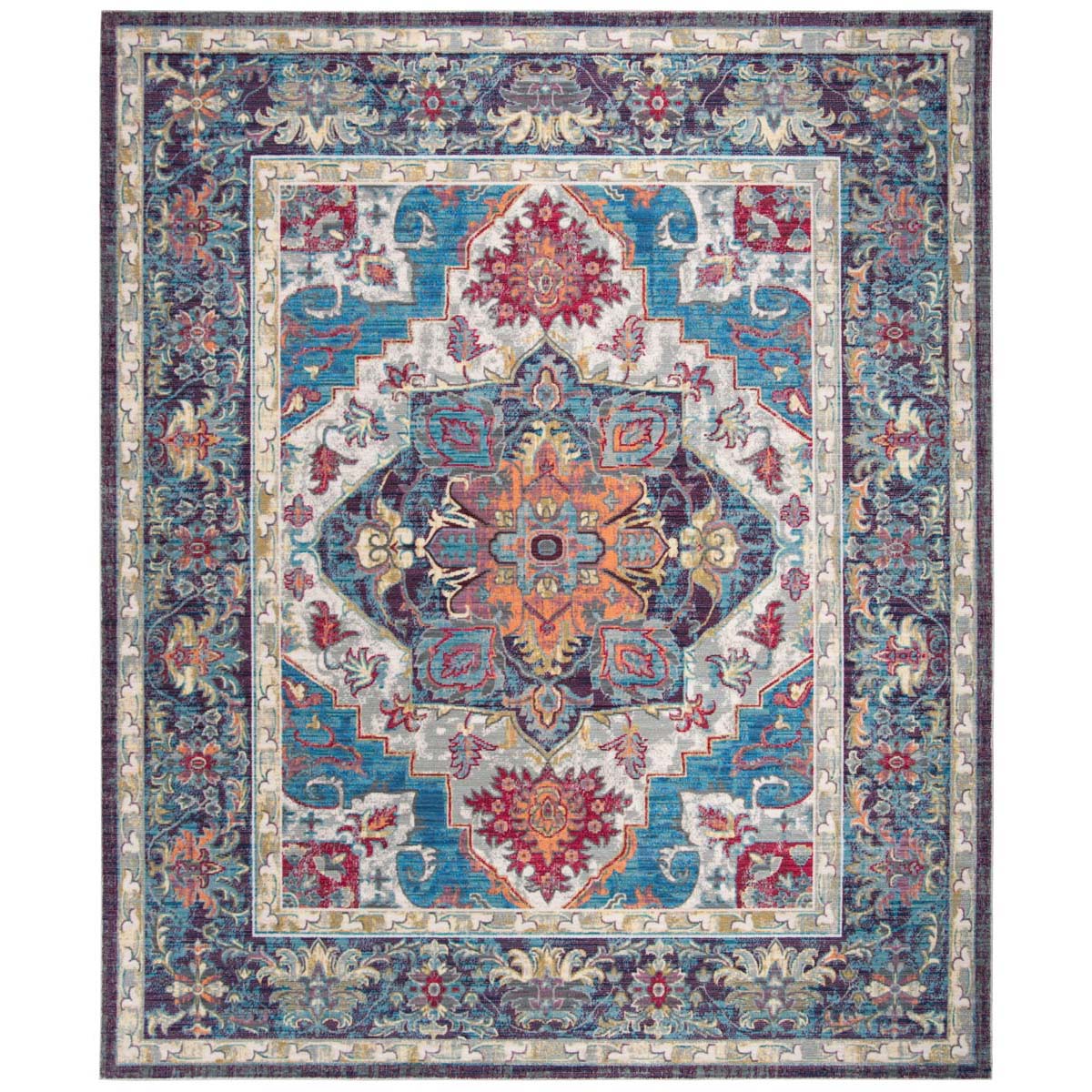 Safavieh Claremont 664 Rug, CLR664 - Blue / Purple