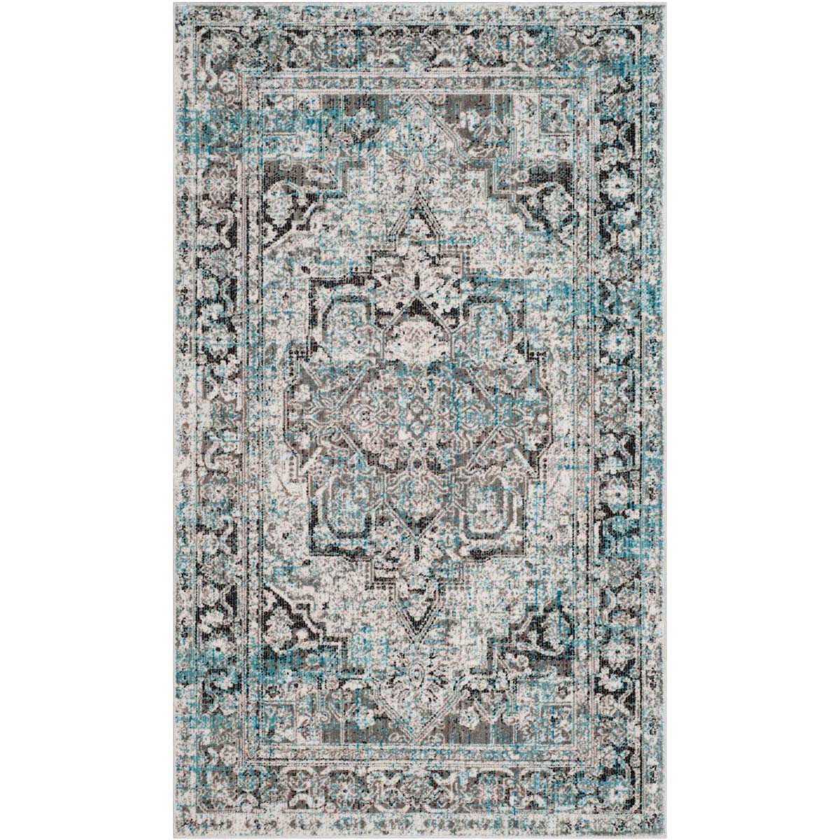 Safavieh Claremont 665 Rug, CLR665 - Ivory / Grey