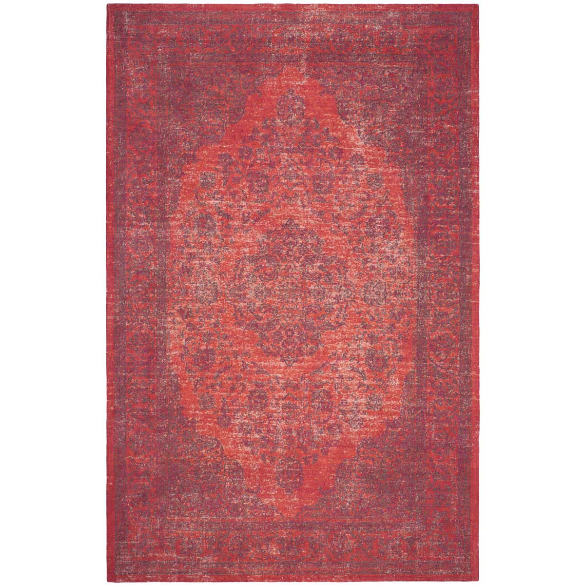 Safavieh Classic Vintage 121 Rug, CLV121 - Orange / Red