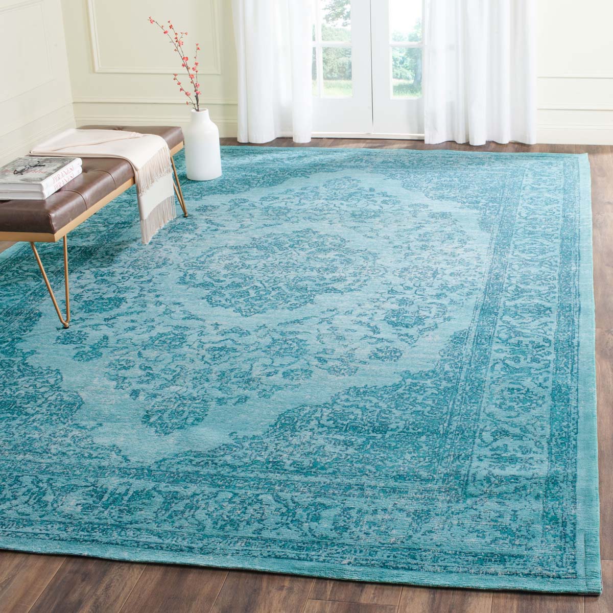 Safavieh Classic Vintage 121 Rug, CLV121 - Aqua