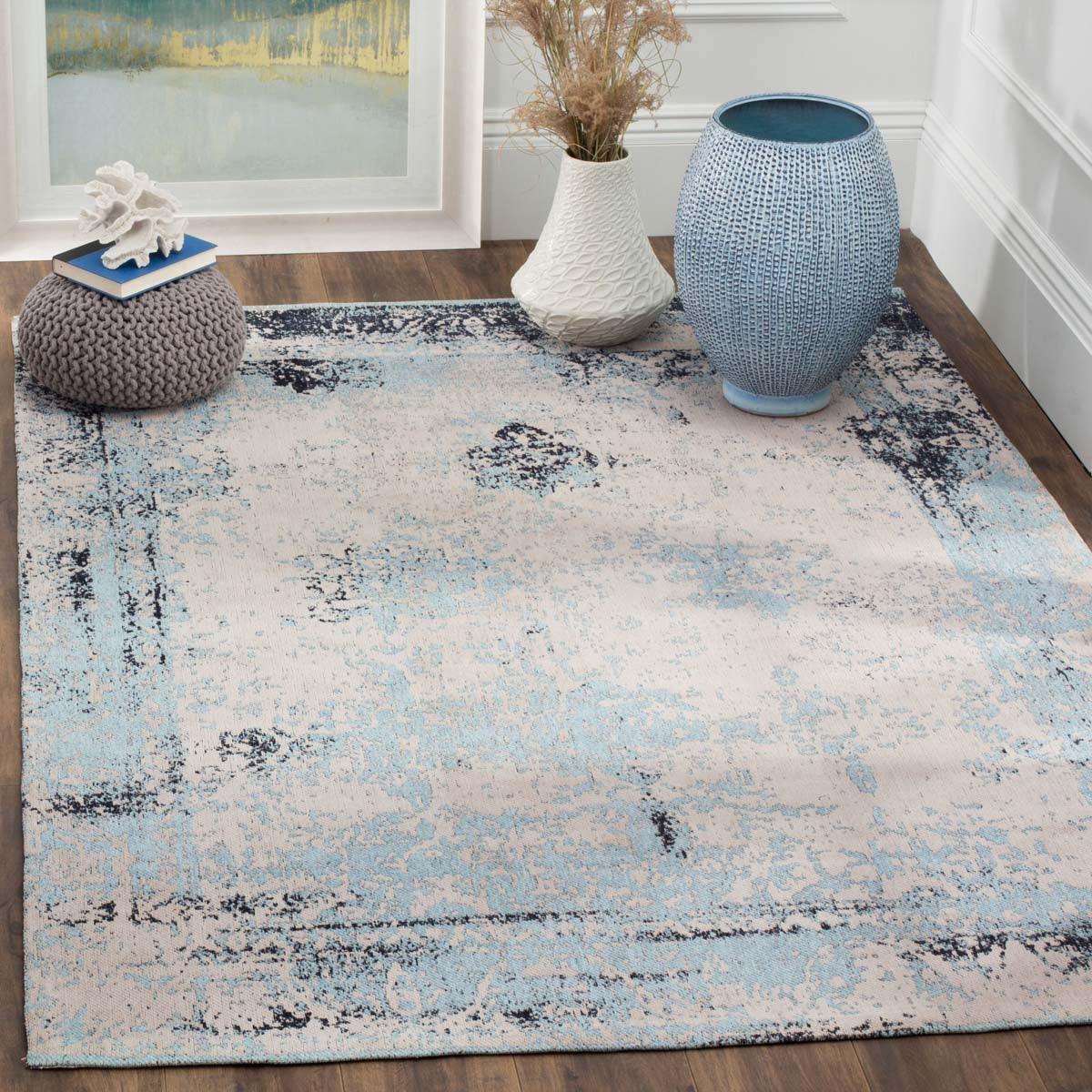 Safavieh Classic Vintage 125 Rug, CLV125 - Blue