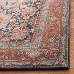 Safavieh Classic Vintage 307 Rug, CLV307 - Navy / Rust