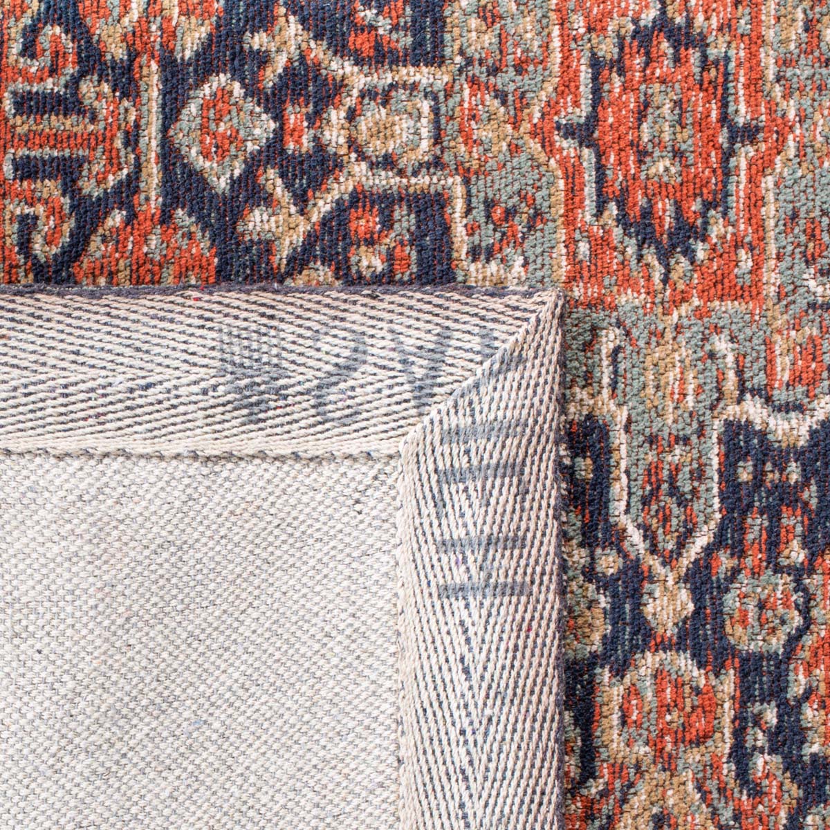 Safavieh Classic Vintage 307 Rug, CLV307 - Navy / Rust