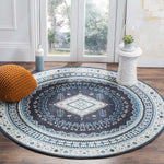 Safavieh Classic Vintage 511 Rug, CLV511 - Navy / Light Blue