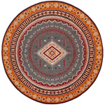 Safavieh Classic Vintage 511 Rug, CLV511 - Slate / Mustard