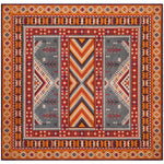 Safavieh Classic Vintage 511 Rug, CLV511 - Slate / Mustard