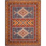 Safavieh Classic Vintage 511 Rug, CLV511 - Slate / Mustard