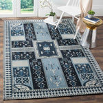 Safavieh Classic Vintage 512 Rug, CLV512 - Navy / Light Blue