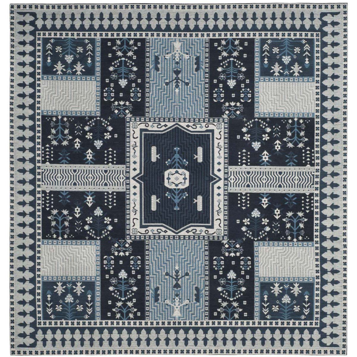 Safavieh Classic Vintage 512 Rug, CLV512 - Navy / Light Blue