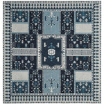 Safavieh Classic Vintage 512 Rug, CLV512 - Navy / Light Blue