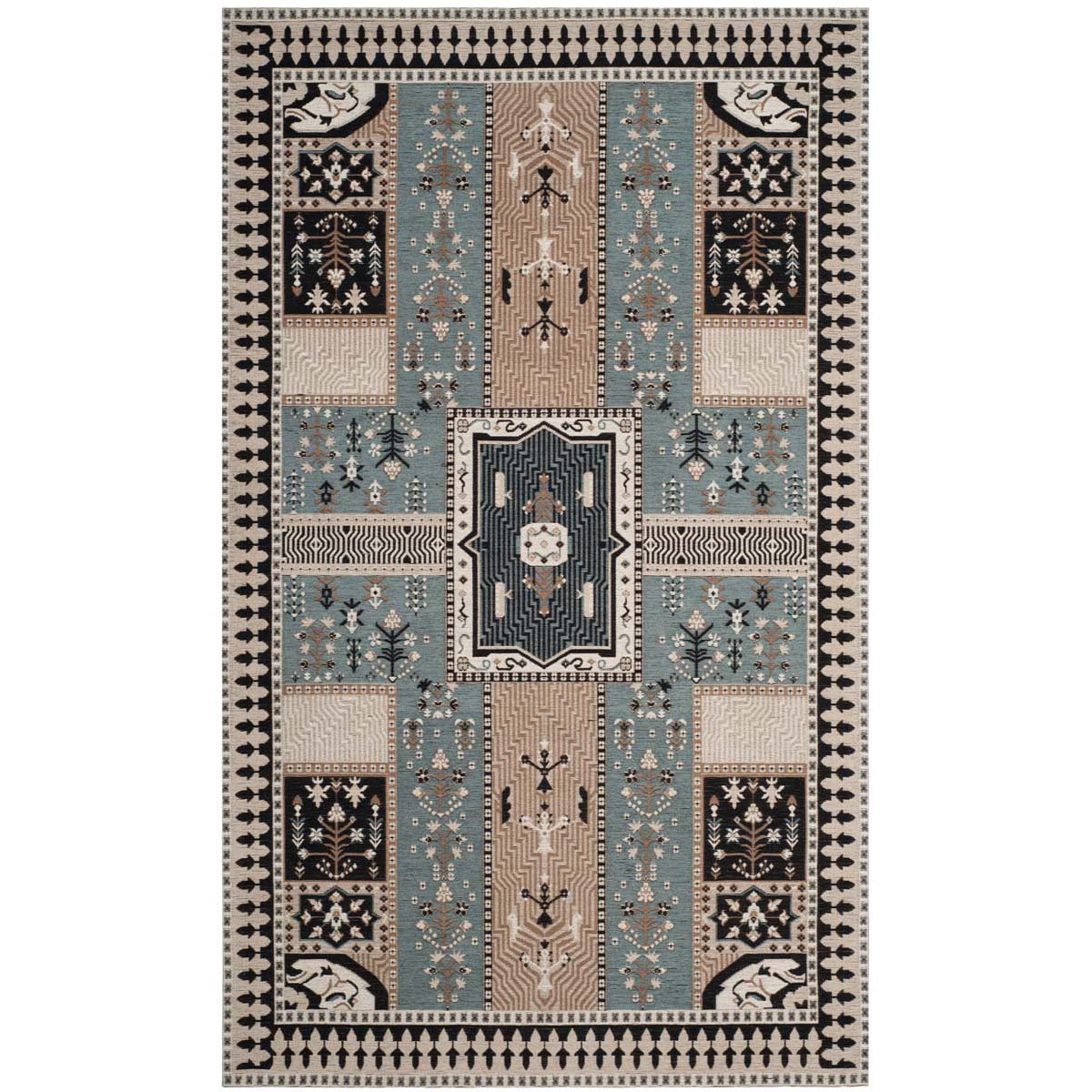 Safavieh Classic Vintage 512 Rug, CLV512 - Slate / Beige