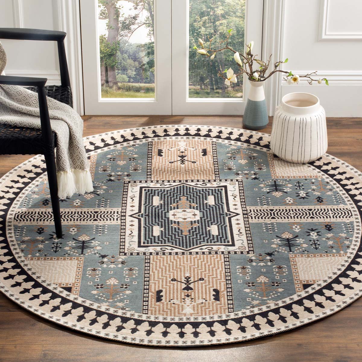 Safavieh Classic Vintage 512 Rug, CLV512 - Slate / Beige