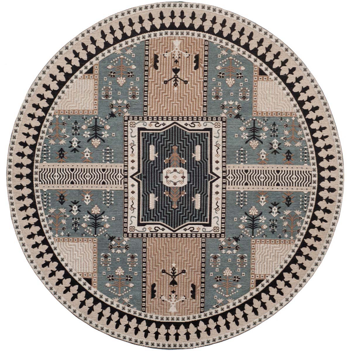 Safavieh Classic Vintage 512 Rug, CLV512 - Slate / Beige