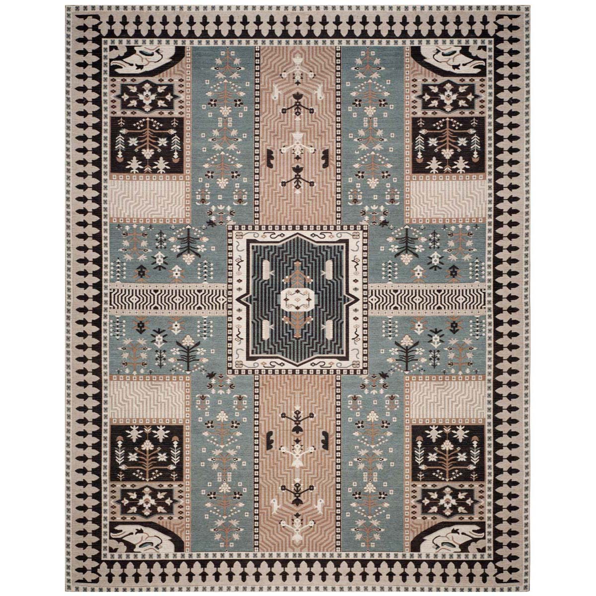 Safavieh Classic Vintage 512 Rug, CLV512 - Slate / Beige