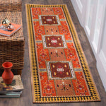 Safavieh Classic Vintage 512 Rug, CLV512 - Orange / Gold