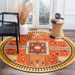 Safavieh Classic Vintage 512 Rug, CLV512 - Orange / Gold