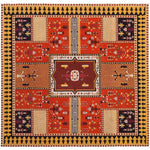 Safavieh Classic Vintage 512 Rug, CLV512 - Orange / Gold