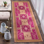 Safavieh Classic Vintage 512 Rug, CLV512 - Fuchsia / Gold