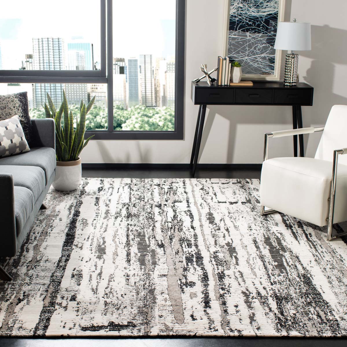 Safavieh Classic Vintage 702 Rug, CLV702 - Grey / Ivory