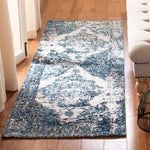 Safavieh Classic Vintage 703 Rug, CLV703 - Blue / Ivory