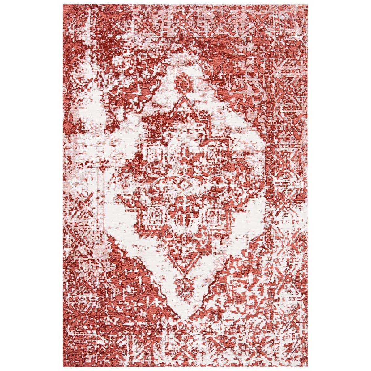 Safavieh Classic Vintage 703 Rug, CLV703 - Rust / Ivory