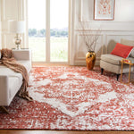 Safavieh Classic Vintage 703 Rug, CLV703 - Rust / Ivory