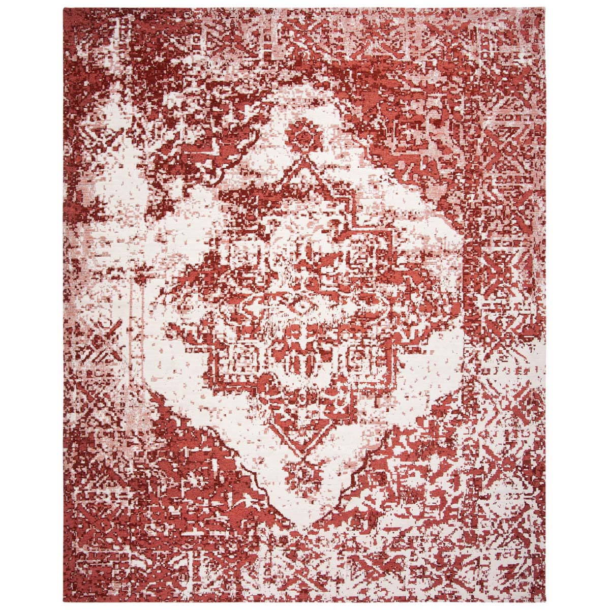 Safavieh Classic Vintage 703 Rug, CLV703 - Rust / Ivory