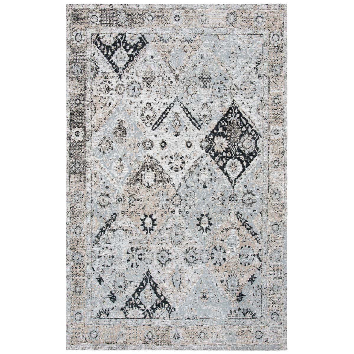 Safavieh Classic Vintage 800 871 Rug, CLV871 - Ivory / Silver