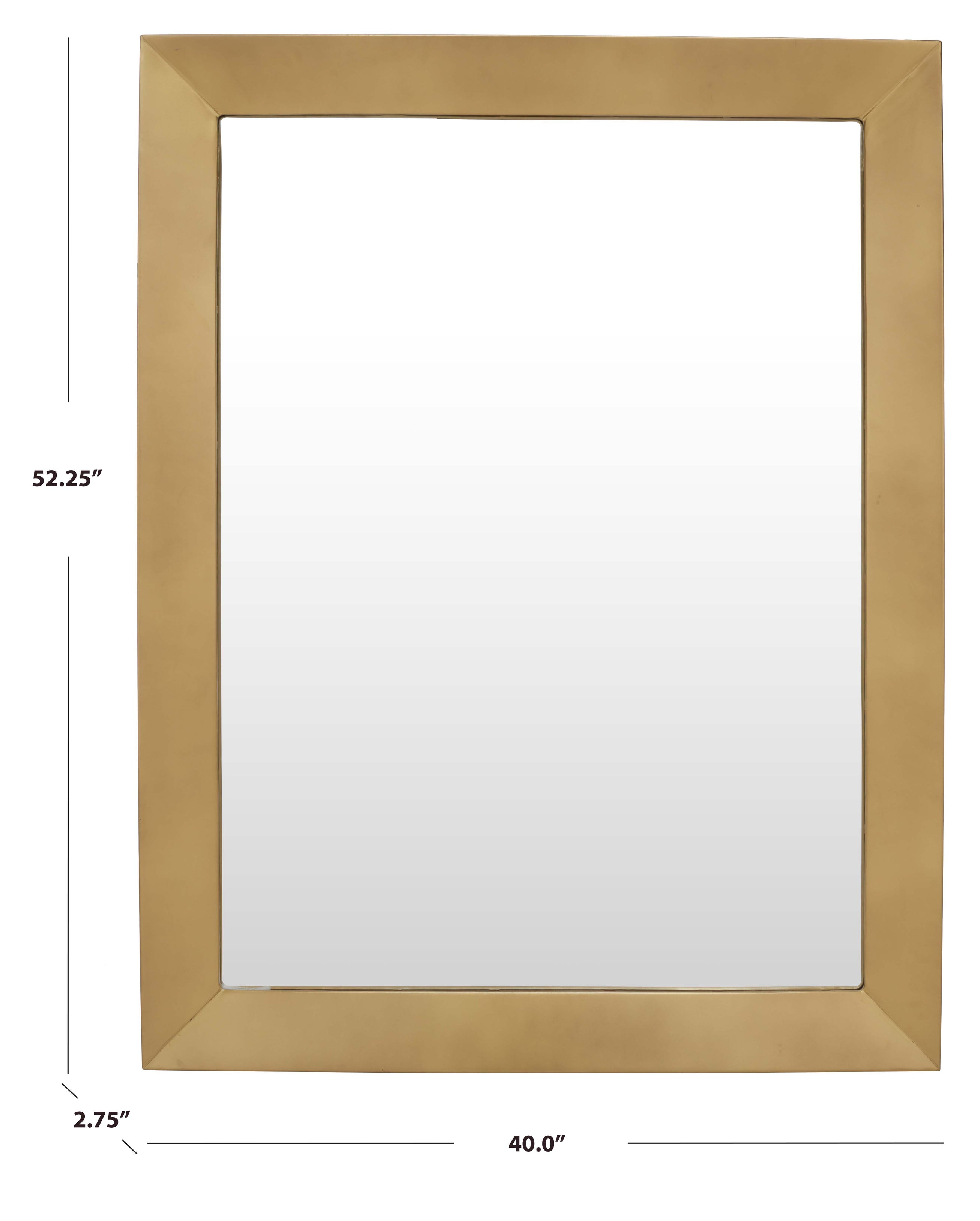 Safavieh Couture Veronika Brass Mirror - Brass