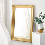 Safavieh Couture Francesca Medium Rectangle Mirror - Brass